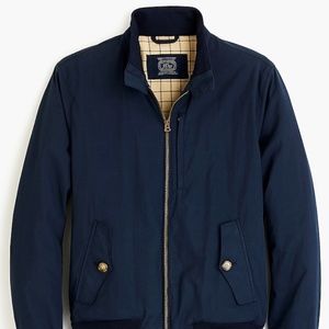 J. Crew Harrington Jacket Like New size medium navy (bomber, barracuda style)